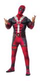 Marvel Men S Deadpool Deluxe Muscle Chest Costume And Mask X Large