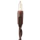 Decolights Light Set 20 Clear Bulbs Brown Cord