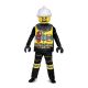 Lego Firefighter Deluxe Costume Black/Yellow Medium 7 8 
