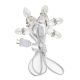 Accessory Cord With 5 Lights White 9 Feet