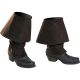Men S Disney Of The Caribbean Pirates Adult Boot Covers Costume Accessory Brown One Size