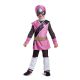 Power Rangers Ninja Steel Deluxe Toddler Costume Pink Medium 3T 4T 