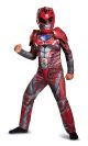 Power Ranger Movie Classic Muscle Costume Red Medium 7 8 