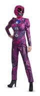 Women S Ranger Movie Deluxe Adult Costume Pink Medium 8 10 