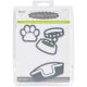 Embossing Essentials Dies Dog Paw Collar