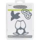 Embossing Essentials Dies Wedding Dove Rings