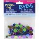Paste On Wiggle Eyes 10 mm Assorted Metallic Colors