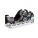 Roomlookz Acrylic Tape Dispenser Black and White Burst