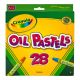 Crayola Oil Pastels 28 Per Pkg 1 Pack of 15 Piece