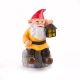 Yard and Garden Minis Gnome with Lantern Resin 3.5 Inches