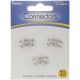 Jewelry Connectors 18 mm X 10 mm Silver Skulls