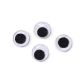 Paste On Eyes Movable Black 18Mm
