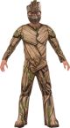 Kid S Guardians Deluxe Muscle Chest Groot Costume Male Small