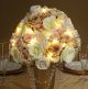 David Tutera Light Strand With Silver Wire 12 Lights 4.2 Feet