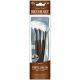 Royal Brush White Taklon Fan Value Pack Brush Set