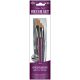 Royal Brush Gold Taklon Value Pack Brush Set With Acrylic Handle