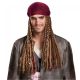 Disney Men S Potc5 Jack Sparrow Bandana With Dreads Adult