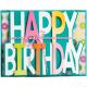 Sizzix Framelits Dies Card Happy Birthday Drop Ins