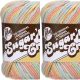 Spinrite Lily Sugar n Cream Yarn Ombres Buttercream Pack of 2 Skein