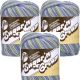 Spinrite Lily Sugar n Cream Yarn Ombres Country Side Pack of 3 Skein