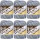 Spinrite Lily Sugar n Cream Yarn Ombres Country Side Pack of 6 Skein