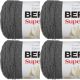 Spinrite Bernat Super Value Solid Yarn True Grey Pack of 4 Skein
