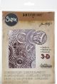 Sizzix 3D Texture Fades Embossing Folder By Tim Holtz Mechanics