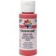 Plaid Delta Creative Ceramcoat Acrylic Paint In Assorted Colors 2 Oz Bright Red