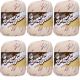 Spinrite Lily Sugar n Cream Yarn Ombres Super Size Potpourri Print Pack of 6 Skein