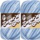 Spinrite Lily Sugar n Cream Yarn Ombres Super Size Faded Denim Pack of 2 Skein