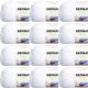 Spinrite Bernat Satin Solid Yarn Snow Pack of 12 Skein