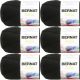 Spinrite Bernat Satin Solid Yarn Ebony Pack of 6 Skein