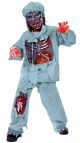 Boy s Zombie Doctor Child Costume Large