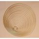 Metal Ring Gold 2 1/4 Inches