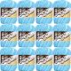 Spinrite Lily Sugar n Cream Yarn Ombres Super Size Swimming Pool Pack of 12 Skein