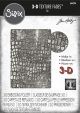 Sizzix 3D Texture Fades Embossing Folder By Tim Holtz