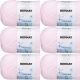 Spinrite Bernat Baby Sport Big Ball Yarn Solids Baby Pink Pack of 6 Skein