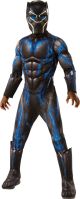 Boy S Kids Deluxe Black Panther Movie Battle Suit Costume Small