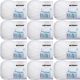 Spinrite Bernat Baby Sport Big Ball Yarn Sparkle White Sparkle Pack of 12 Skein