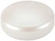 Floating Candle Disk Pearlescent White