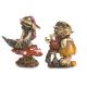 Miniature Fairy Garden Pixies Resting On Mushrooms Assorted