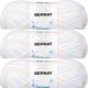Spinrite Bernat Baby Sport Big Ball Yarn Ombres Baby Baby Pack of 3 Skein
