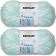 Spinrite Bernat Baby Sport Big Ball Yarn Ombres Funny Prints Pack of 2 Skein