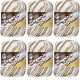 Spinrite Lily Sugar n Cream Yarn Super Size Wooded Moss Pack of 6 Skein