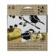 Plaid Folkart Painting Stencil Birds
