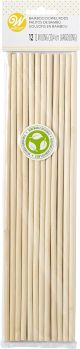 Wilton Bamboo Dowel Rods 12 Count