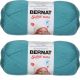 Spinrite Bernat Softee Baby Yarn Solids Aqua Pack of 2 Skein