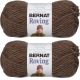 Spinrite Bernat Roving Yarn Bark Pack of 2 Skein
