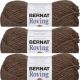 Spinrite Bernat Roving Yarn Bark Pack of 3 Skein