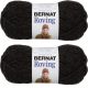 Spinrite Bernat Roving Yarn Flint Pack of 2 Skein